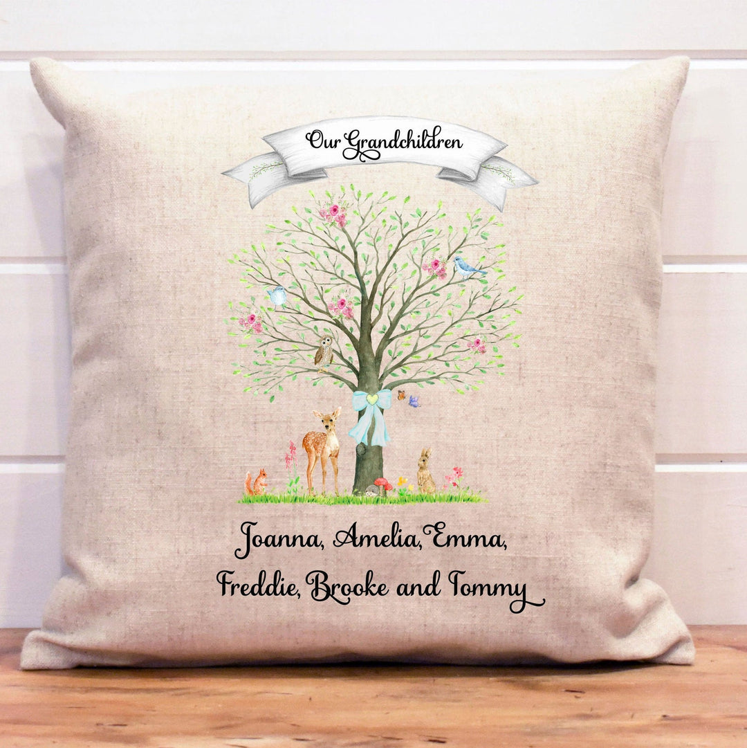 Family tree cushion hotsell